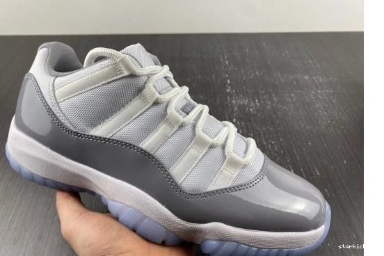  11 AV2187-140  Jordan   Retro  AV2187-140 Grey Cement 0128